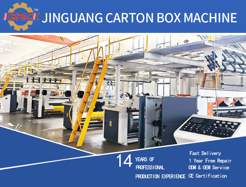 400/Min Paper Corrugated Box Folder Gluer Machine Automatic Feeding Whith PLC