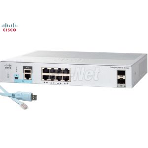  Gigabit Ethernet Cisco 8 Port Switch 2 X 1G SFP Network WS-C2960L-8TS-LL 2960-L Manufactures