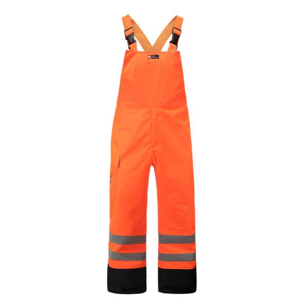 Hi Vis Water proof anti-statics Rain Bib Pants, EN343 rain proof Fire Resistant