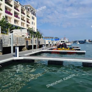 Anti-rust Aluminum Alloy Floating Docks Durable Engineering Pontoon Dock