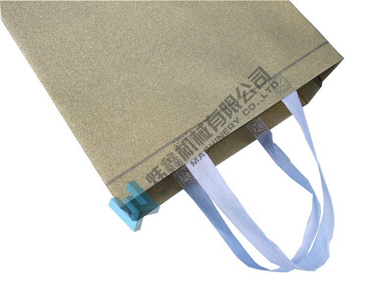 Eco-Friendly 100gsm With gold Glitter Film Non Woven Bag Lamination Bag