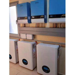 48V/51.2V 100Ah Solar Lithium Ion Battery Wall Mounted For 5-10 KWh Output Power