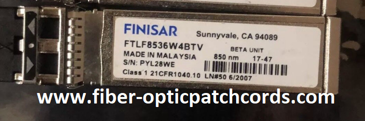 FTLX1472M3BTL FINISAR 10Gb/S Multi-Rate 10km Single Mode SFP+ Transceiver
