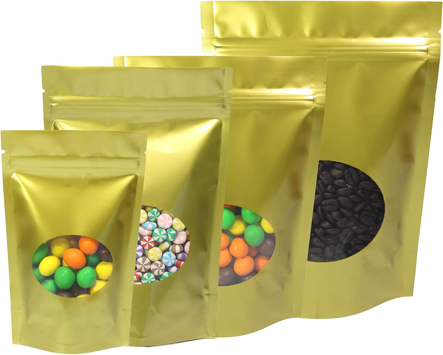 Moisture Proof Custom Mylar Bag Heat Sealable