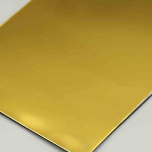  Fashion Spaces Mirror-Finish Aluminum Composite Panels 3mm/4mm Thickness 1.5×2.44m Extra Size With Aluminum Alloy Surface For Spaces Blending Modern Manufactures