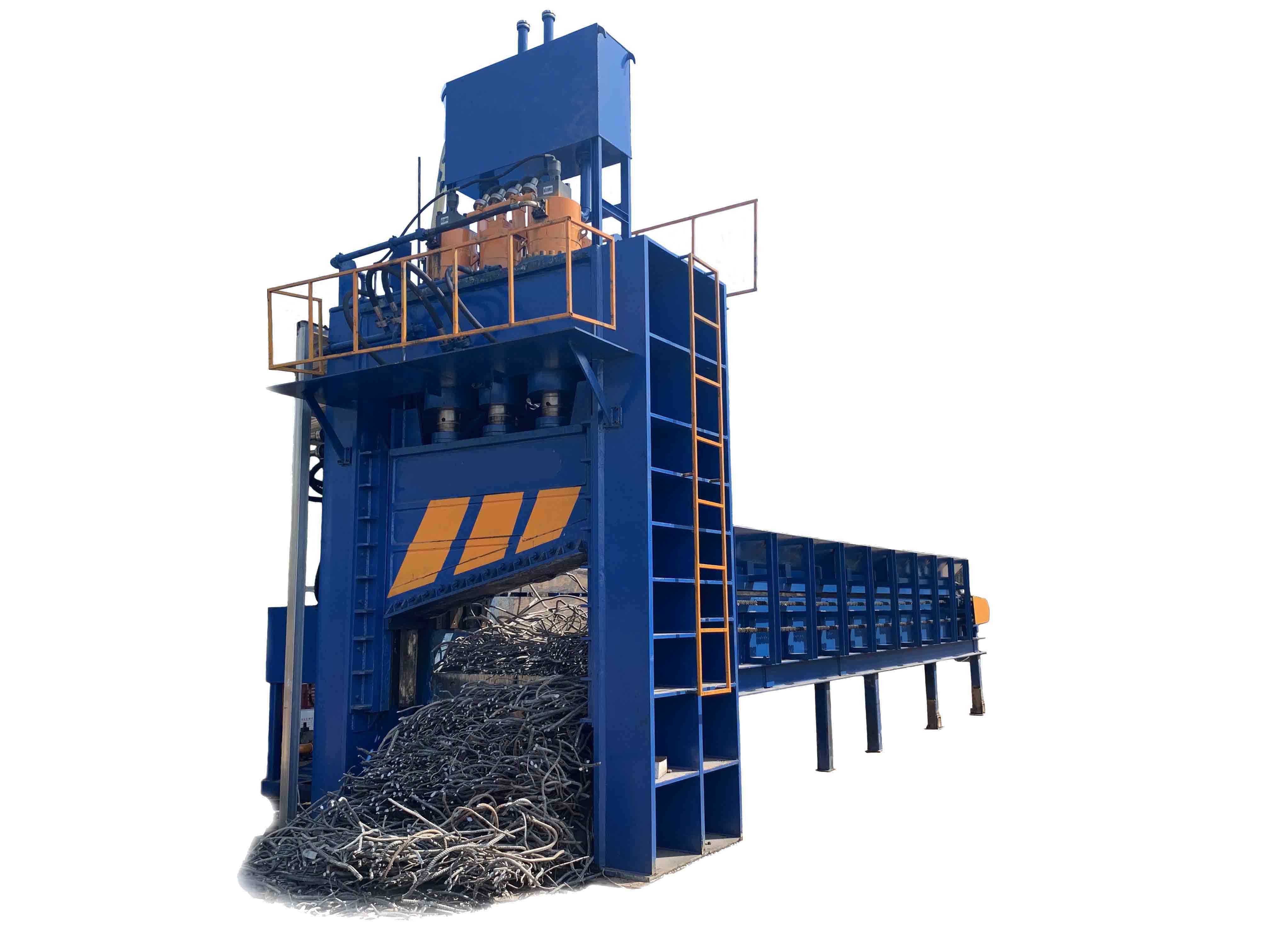 Hydraulic Gantry Shear Scrap Metal Motorcycle Cutting Gantry Shear