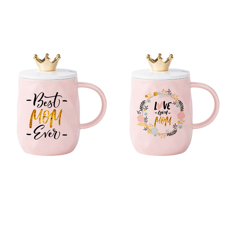 Customized Printing Ceramic Color Mugs Creative Fresh Decal Style