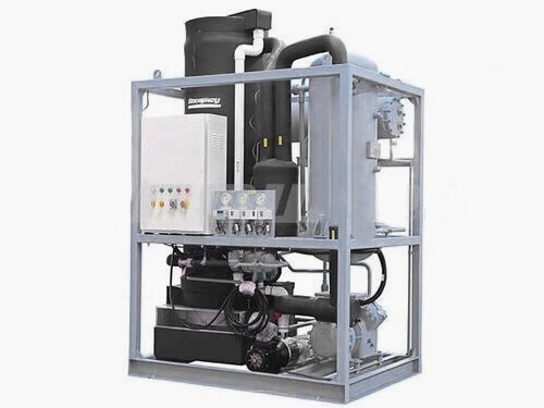 3T 380V Ice Tube Maker Machine , Commercial Ice Maker Machine