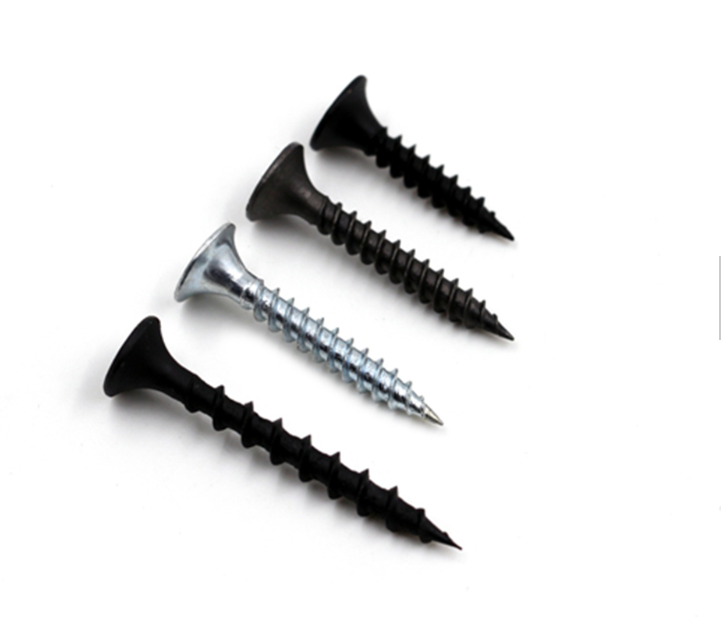 Black Fine Thread Drywall Screws Bugle Head Black Gypsum Board Screw