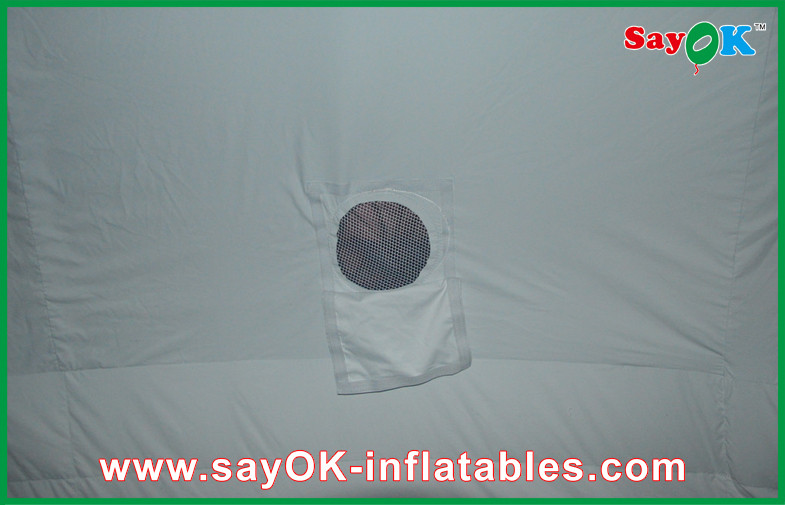Printing Logo Black Inflatable Projection Tent For Education Class