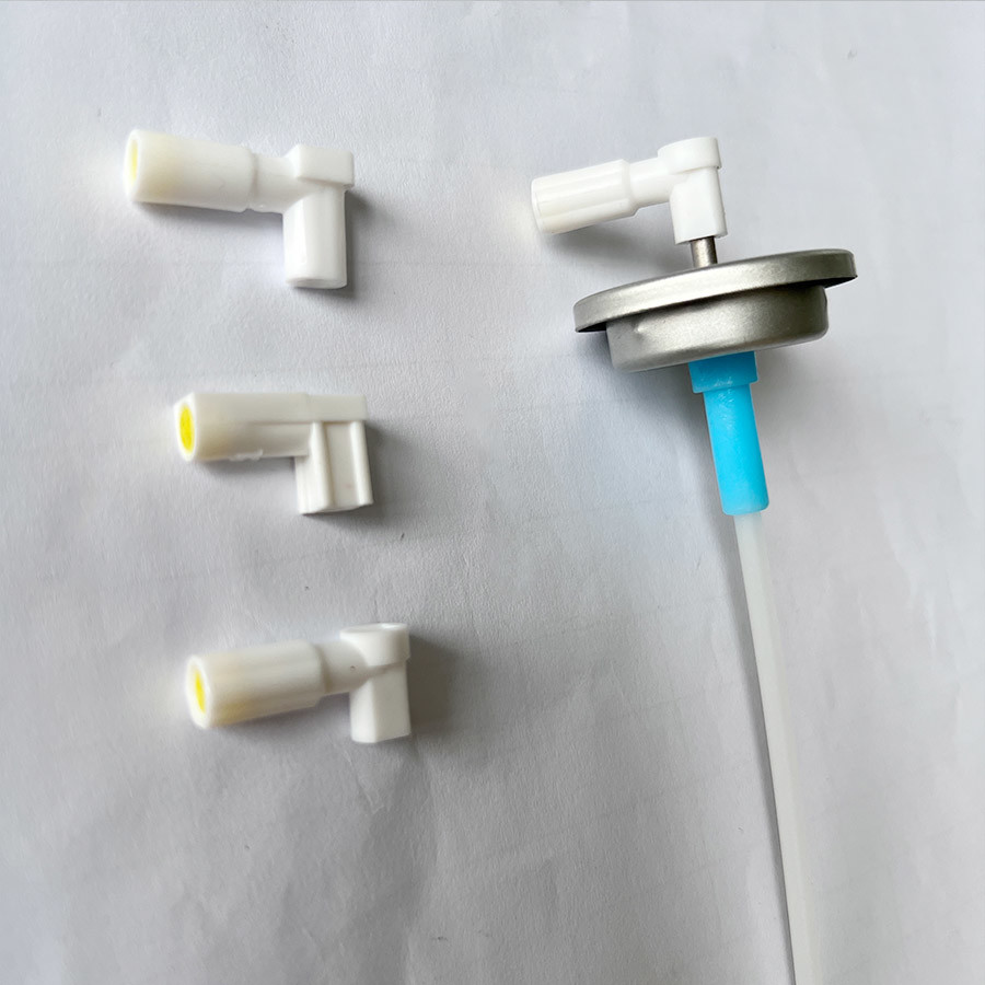 Tinplate Cup 1Inch Metered Aerosol Valve For Pharmaceutical Production
