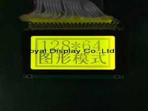 China 128 X 64 Graphic Lcd Display , Lcd Dot Matrix Display 5v Power Supply on sale