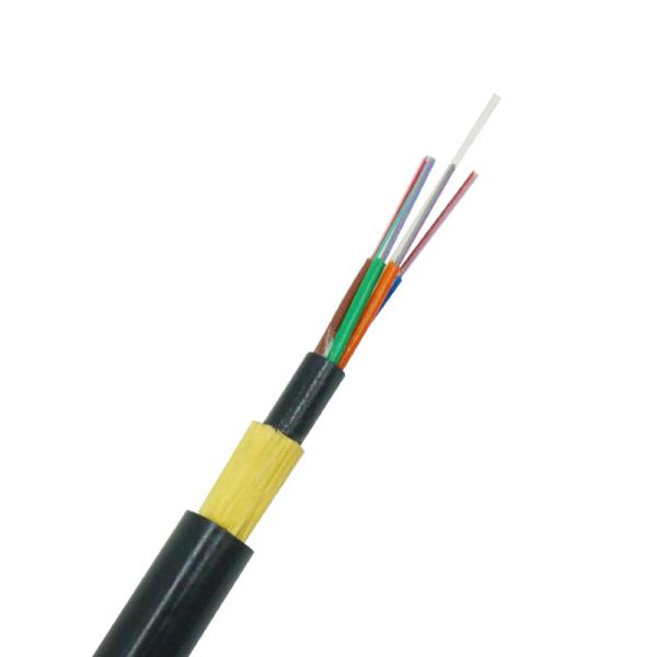 All-Dielectric Self-Supporting Outdoor Aerial ADSS 8 Core Fiber Optic Cable Span