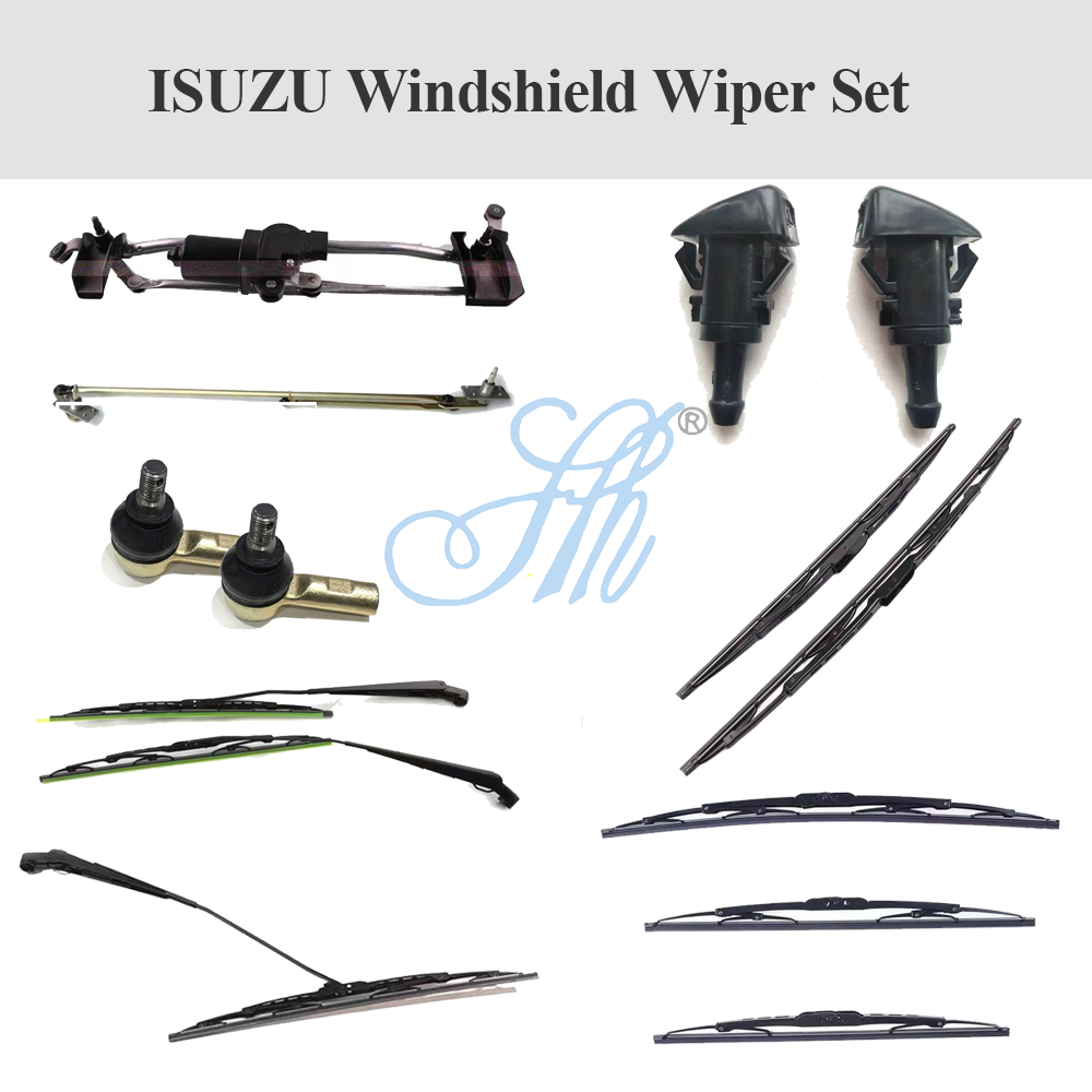 Auto Parts Windshield Wiper Series Set for ISUZU DMAX MUX TFR NKR 100P 600P Pickup Truck