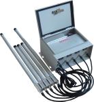 GSM / DCS High Power Jammer EST-808LA , 5 Antenna Omni-Directional Jammer