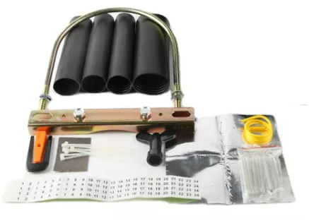 96 Core Dome Type Fiber Optic Splice Closure IP68 Duct And Pole Mounting