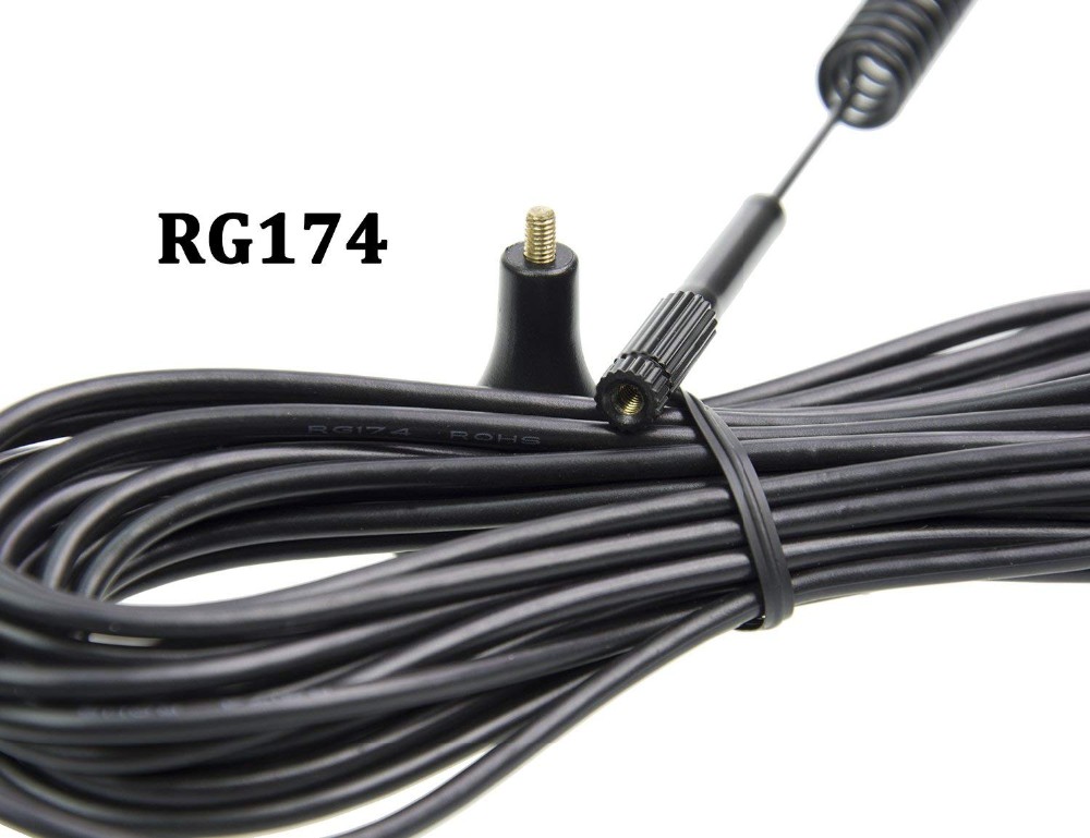 Black 900/1800/2100/2700Mhz 4G 3G 2G GSM GPRS Magnetic Antenna with TS9 male connector