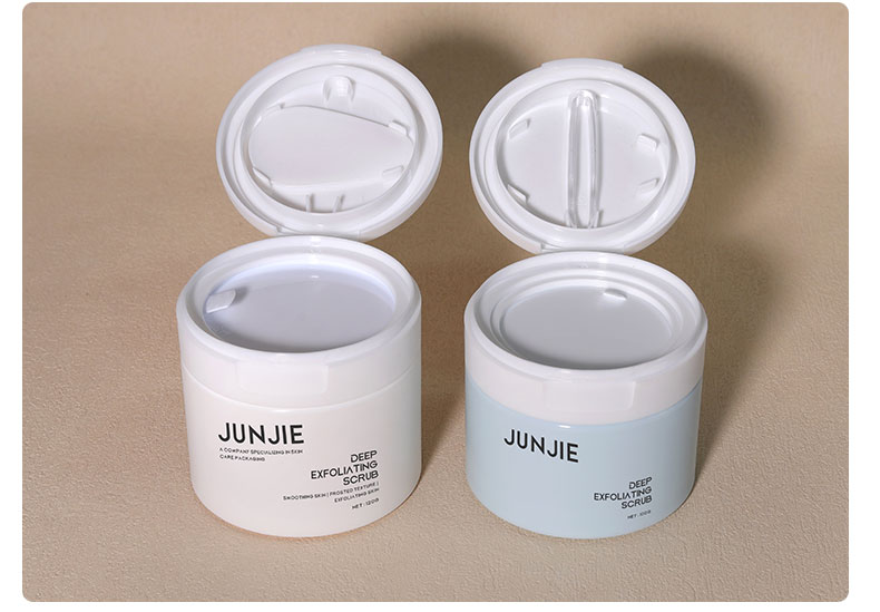 100g 120g Custom Cosmetic Jar Empty Plastic Jars With Lids And Plastic Cap