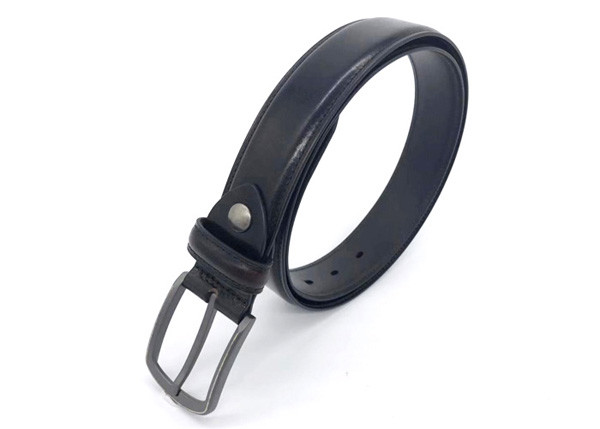 1-3/8“ Width Mens Leather Dress Belt / Genuine Leather Belt For Boy