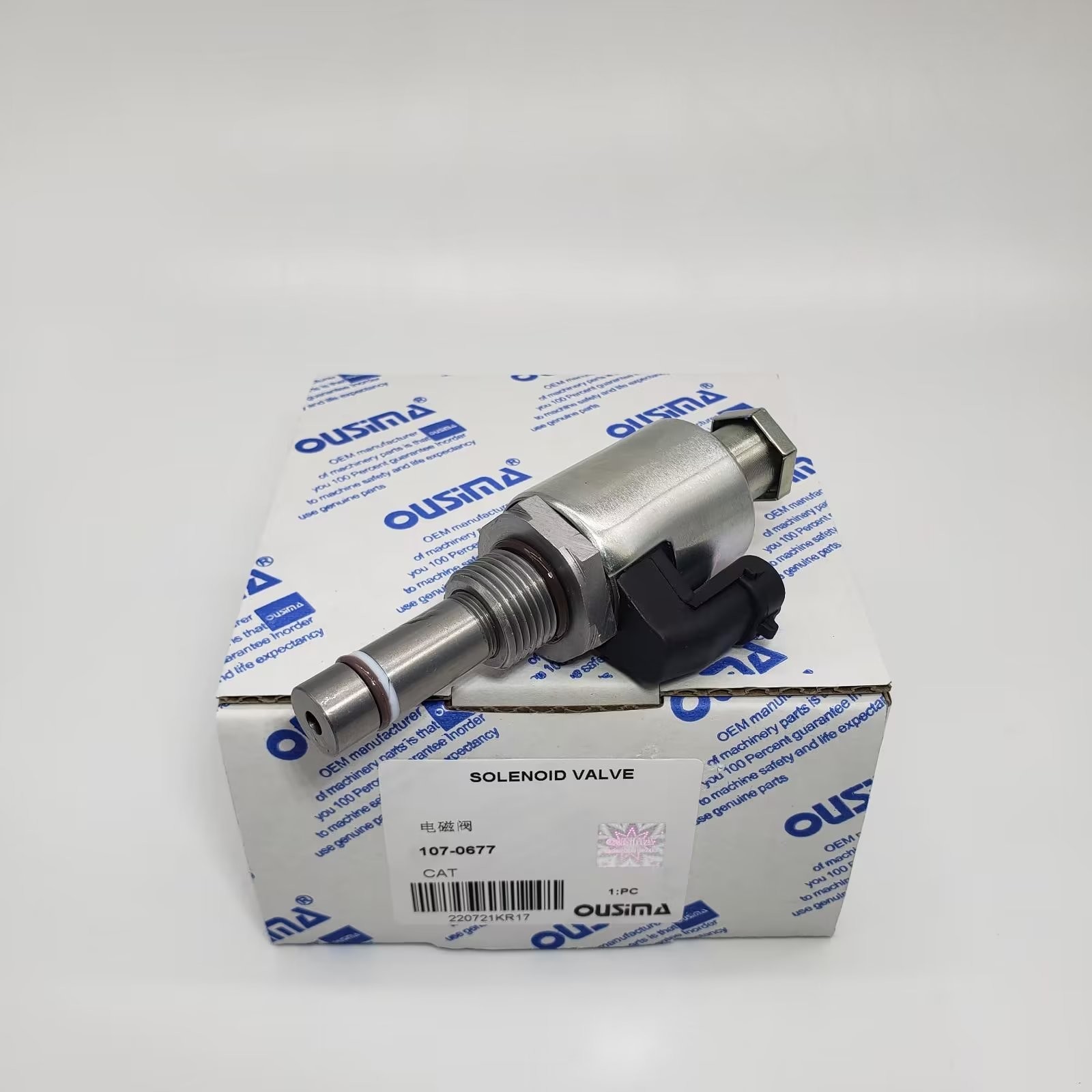 107-0677 Excavator Solenoid Valve For 3412E 3408E 3412E C30 C32 D8L D9L