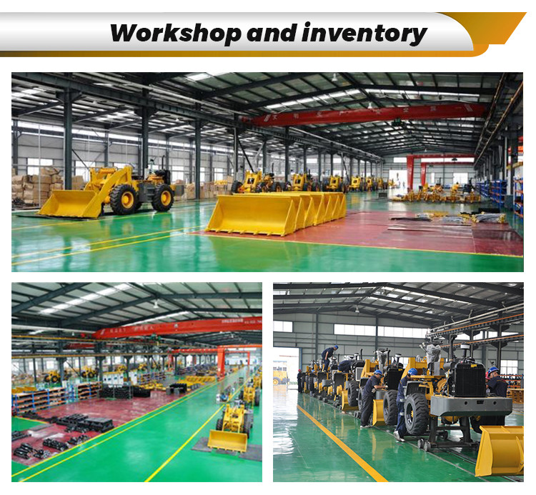 ISO 1.6 Ton Mine Wheel Loader Mining Construction Equipment BJ918