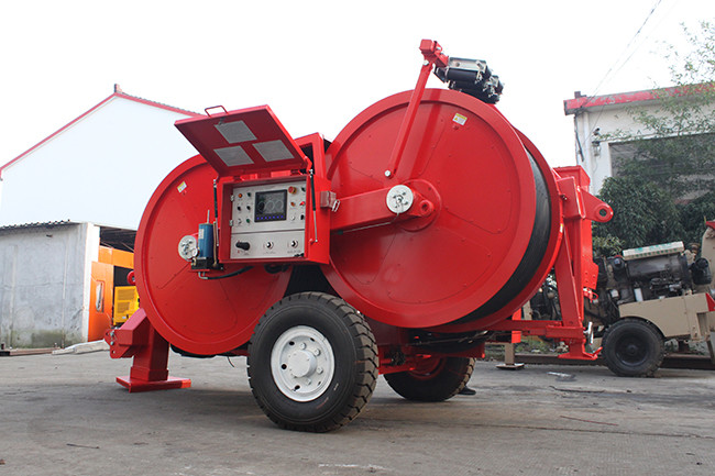 Electronically Controlled Hydraulic Cable Puller Tensioner Stringing Equipment