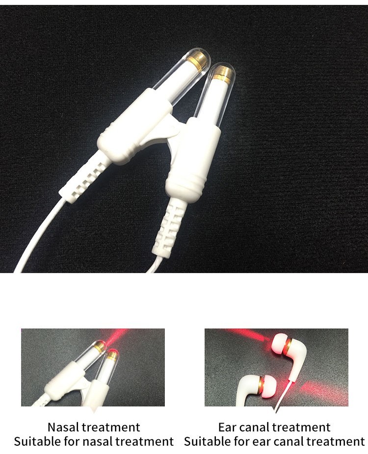 CE FDA 5mw Otitis Media Nasal Laser Therapy Device For Atrophic Rhinitis