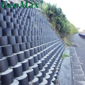 China 200mm Black HDPE Welded Geocell for Gravity Retaining Wall Construction With ESCR OIT Test High Quality In Vietnam on sale