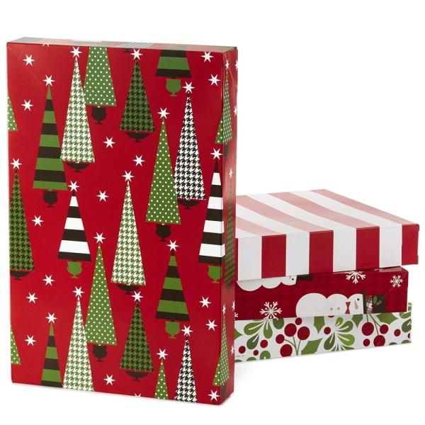 Wallet Art Paper Custom Design Christmas Gift Packaging Rigid Paper Boxes For