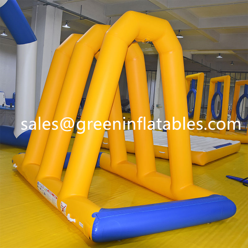 Commercial Outdoor Inflatable bounce house Water float Slides trampoline equipment water aqua park