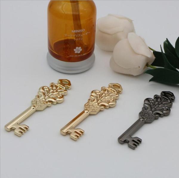Retro customized light gold & gunmetal color bag hardware accessories decorative