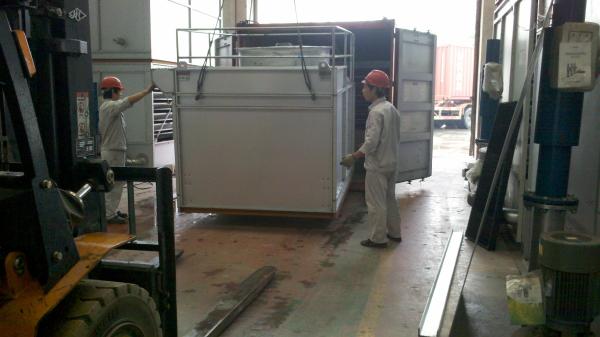 Industrial Ammonia Evaporative Condenser With Schneider Brand Electrical