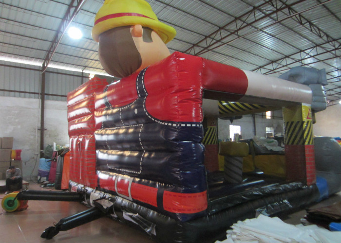 Builder theme inflatable combo & commercial bouncer combos from Xincheng company