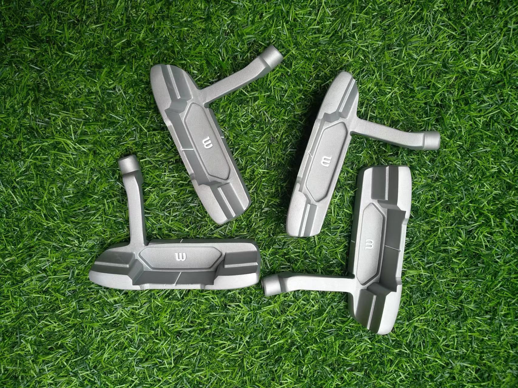 mallet golf putter, golf head , golf putter , complete golf putter