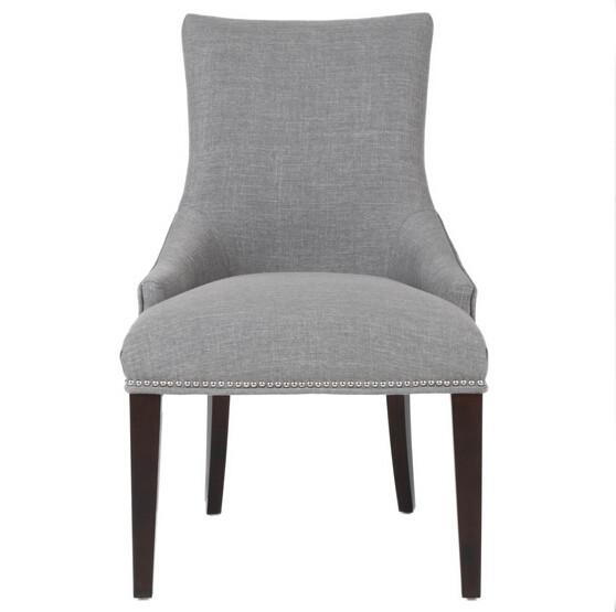 chinese supplier dining room chair hotel luxury upholstered dining chair home