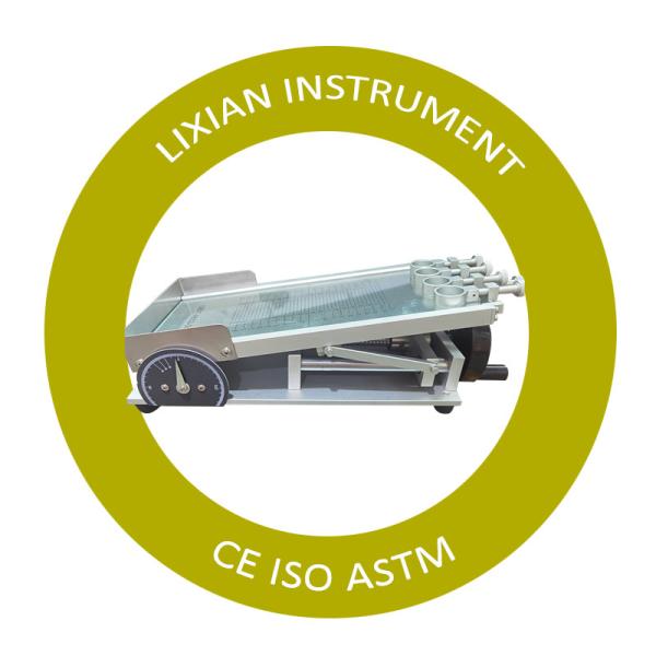 Tape Adhesive Rolling Ball Tester 4 Group Type Ramp Angle 20°~40° Generally 30°