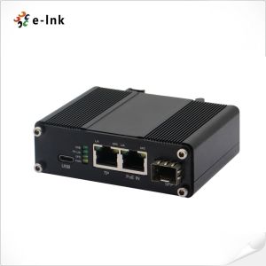 Multi Function PD Ethernet Switch with SFP port and Type-C output