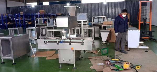 Tablet Capsule Counting Machine Pharma Packing Machinery