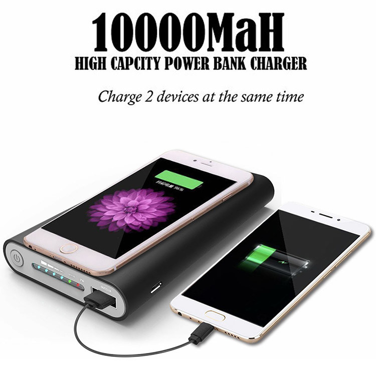 3 In 1 2100mA MAX 2.5W QI Standard Wireless Charging Pad
