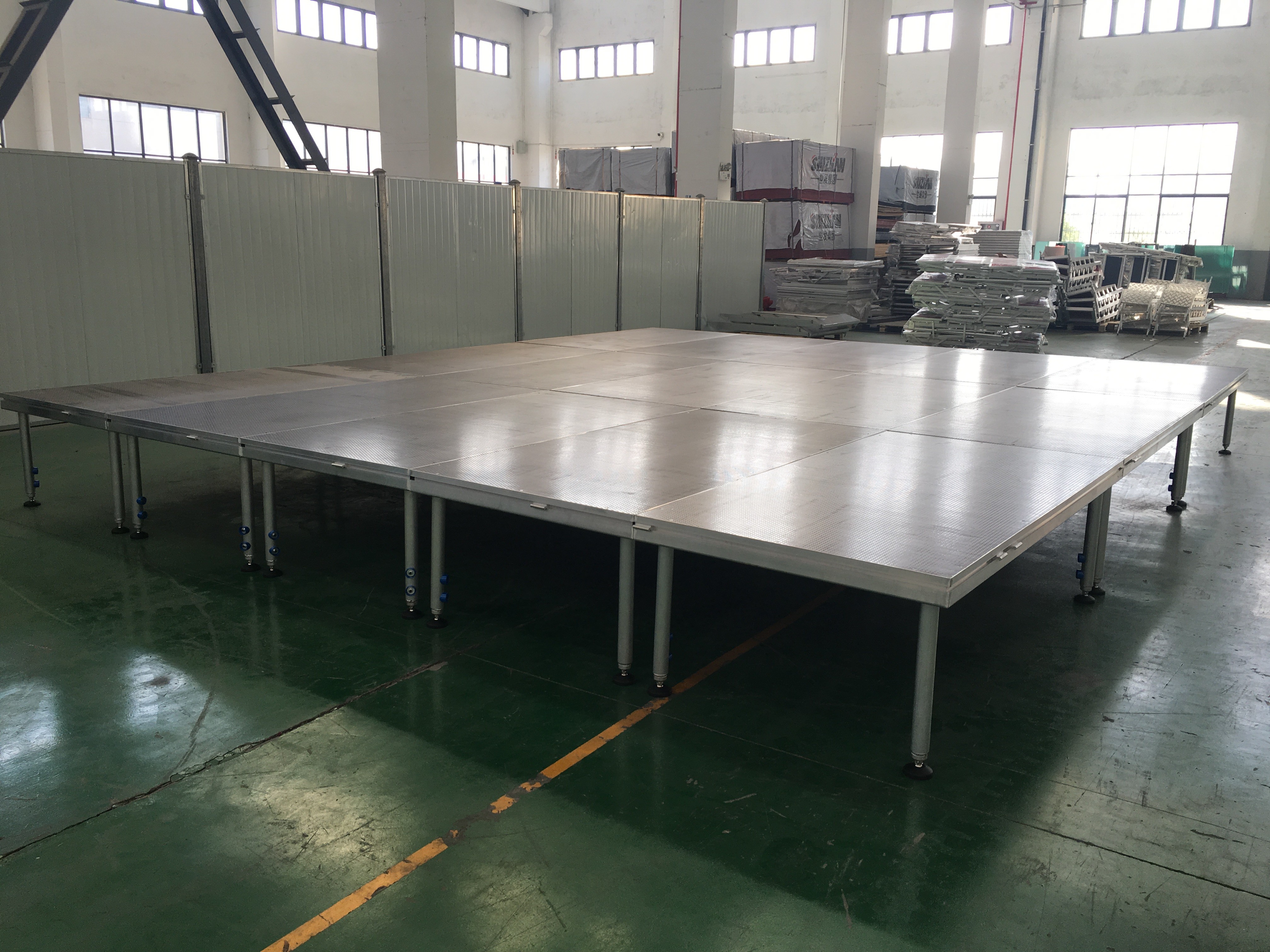750kgs/sqm Heavy Duty Portable Aluminum temporary 4x4 Stage Platform
