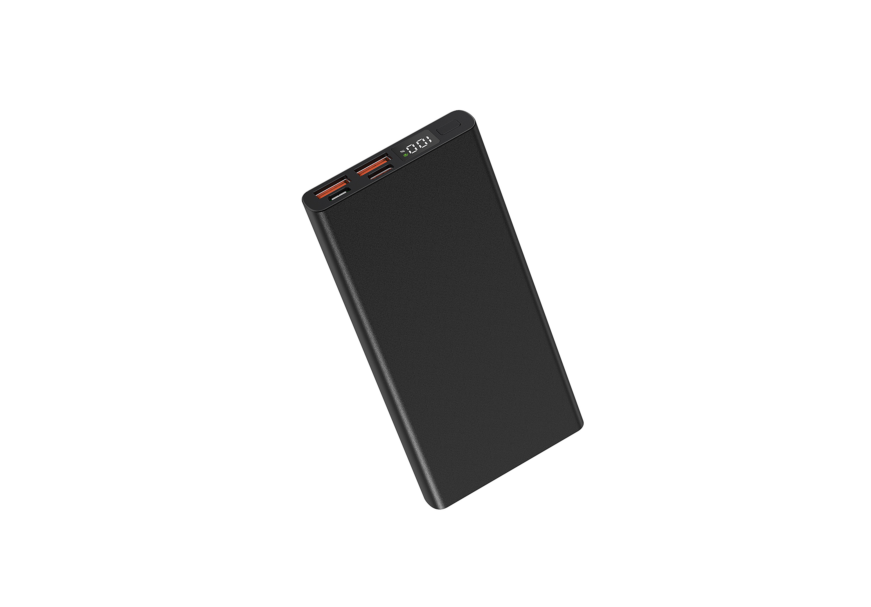 Quick Charge 3.0 22.5W 10000mAh/20000mAh Metal Power Bank for Mobile Devices Charging