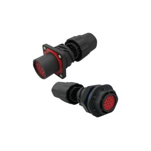 Waterproof IP67 7 Pin Signal Transmission Plug Socket Connectors