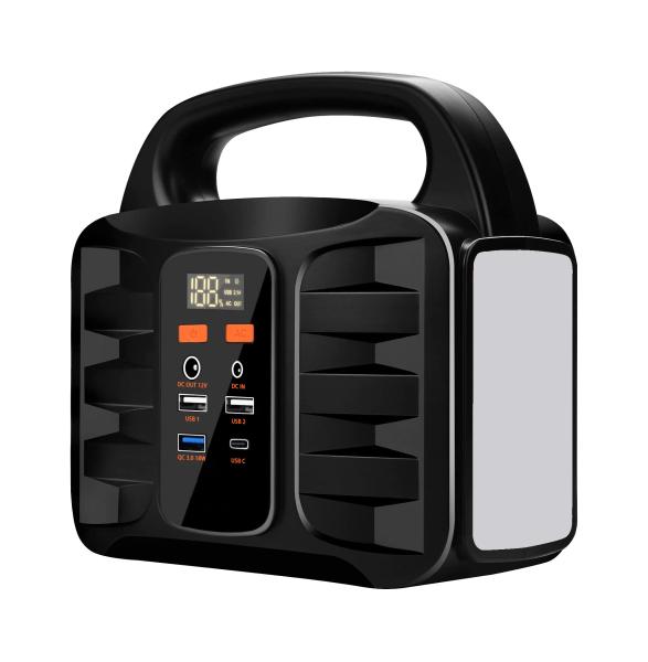 Solar Powered Portable Power Station 220v Ac Outlet 150W 50000mAh Generator