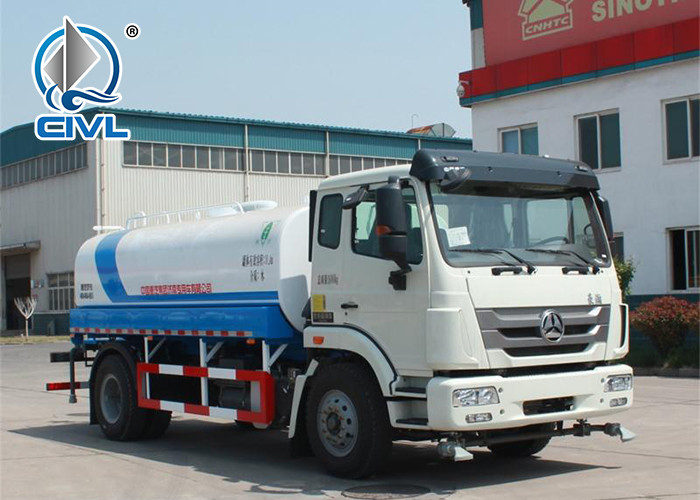Water Spraying Truck 13cbm Front Spray Rear Sprinkling Side Spray Gun Total Quality 16000kg