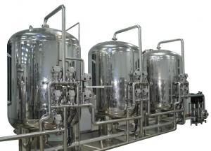  0.5T 10T Food Grade Stainless Steel Water Tank For Cosmetics Industry Manufactures