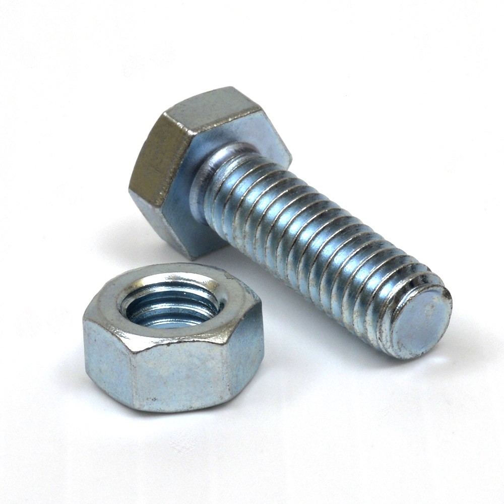 8.8 10.9 12.9 Grade High Strength Tensile Hex Head Bolt And DIN934 Hex Nut