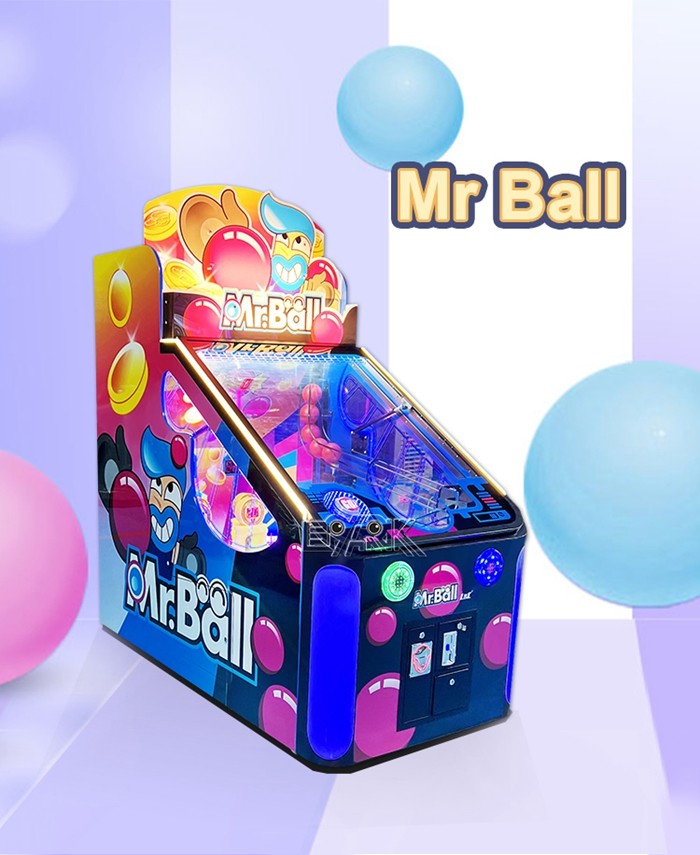 Mr Ball Ball Drop Lottery Amusement Redemption Game Machine For 1 Player