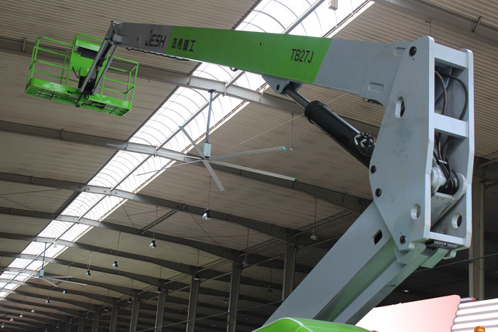 Telescopic Boom Lift -60°~75° Jib Rotation with ISO certification
