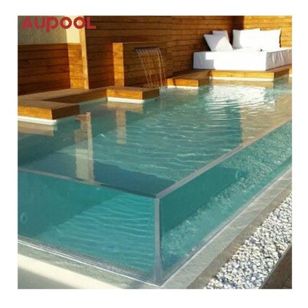 Popular Custom Infinity Edge Clear Thick Acrylic Glass Sheet for Thick Glass