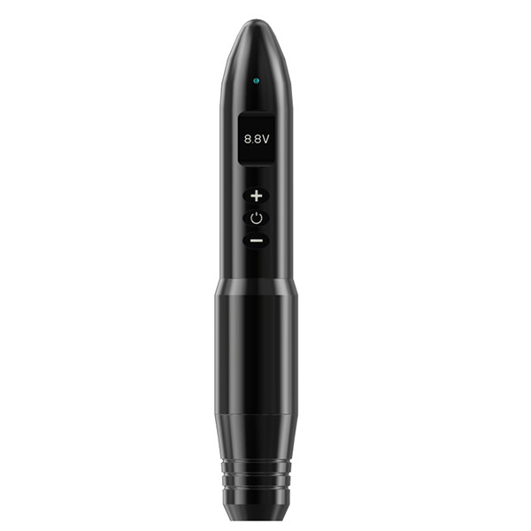 Black Color Wireless Permanent Makeup Pen For Tattoo Artist ODM